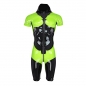 Preview: Latex Catsuit GAMER Laser Edition black & green